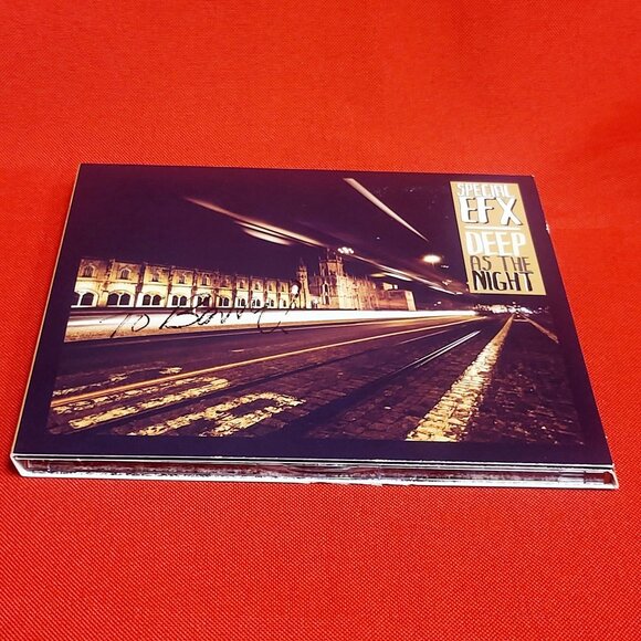 Special EFX Deep As The Night Audio CD Signed 2017 - Picture 3 of 9